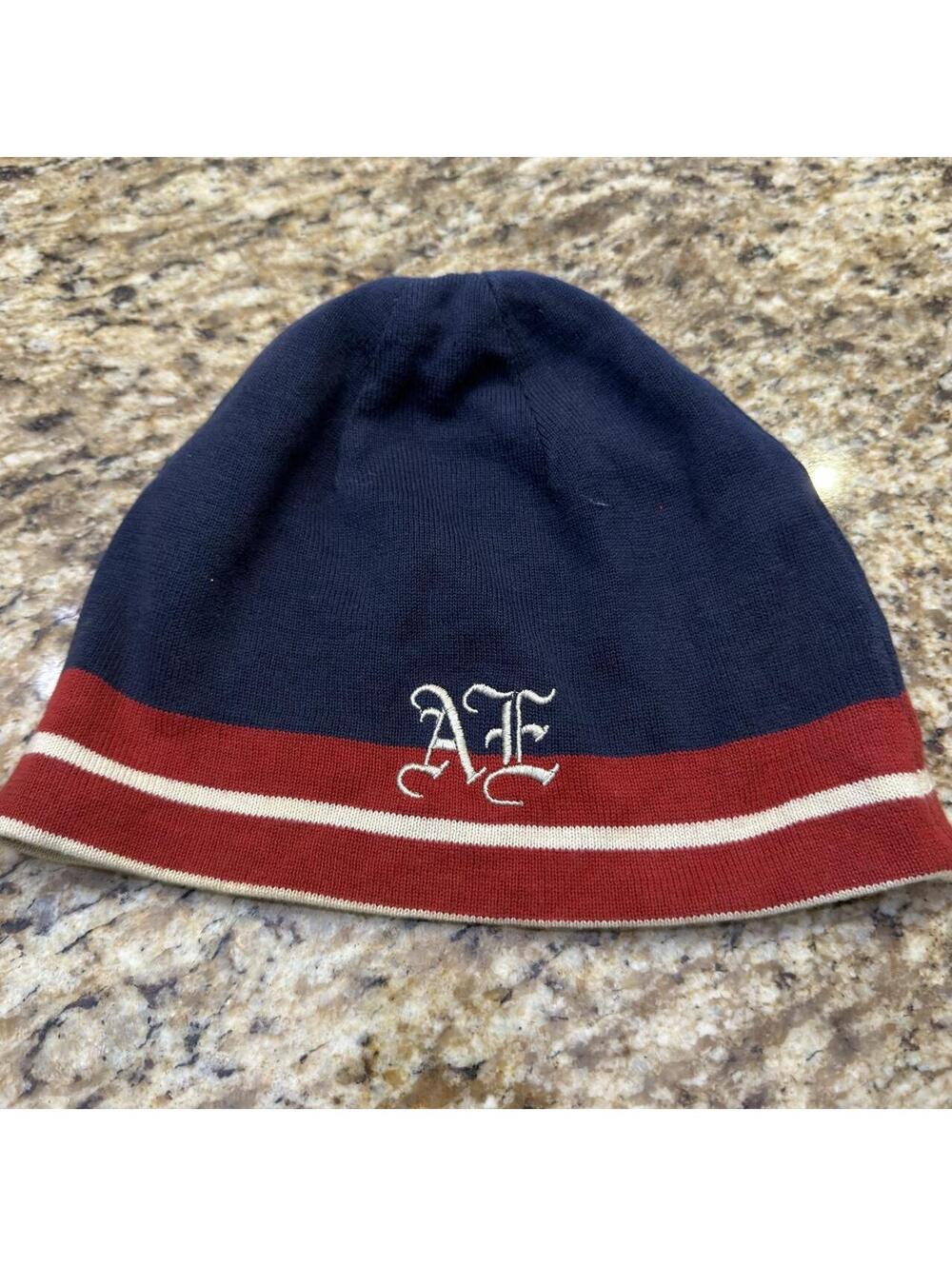 American Eagle Men's Navy and Blue Hat